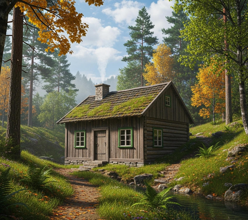 tammeoksa maja